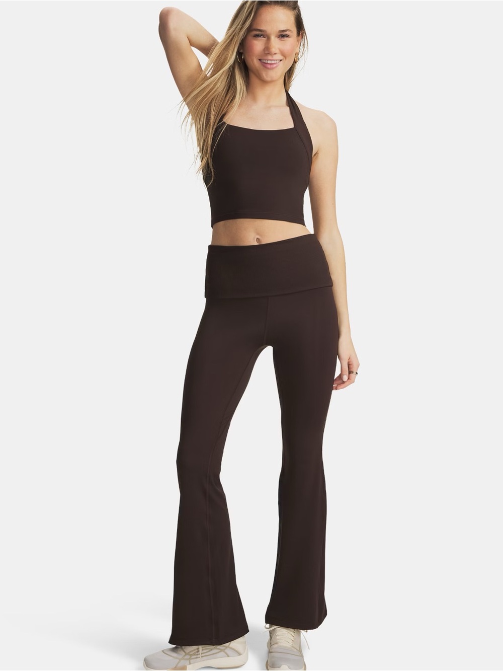 UA Meridian Foldover Rib Legging